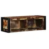 Image de Meuble TV multicolore 80x30x25 cm bois de récupération solide