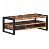 Image de Table basse multicolore 90x50x36 cm bois de récupération massif 4013558
