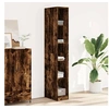 Image de Garde-robe chêne fumé 30x50x200 cm bois d'ingénierie, armoire de rangement, organisateur de garde-robe, armoire, 3307706