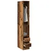 Image de Garde robe vieux bois 30x50x200 cm bois d ingénierie