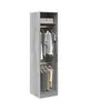 Image de Kledingkast 50x50x200 cm bewerkt hout grijs sonoma3307788