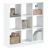Image de Bibliothèque blanc 102x32x108 cm bois d'ingénierie3307837