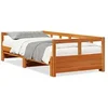 Image de Canape convertible [en.casa] marron 164 x 200 x 56 cm