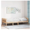 Image de Lit pour enfants sans matelas 90x200 cm bois de pin massif, lit simple, lit mi-hauteur, lit en bois, lit mi-hauteur 855027