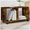 Image de Armoire roulante chêne fumé 72x33x42,5 cm bois d'ingénierie 853141