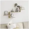 Image de Etagère murale chêne sonoma 104x15x49 cm bois d'ingénierie 853202