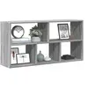 Image de Etagère murale sonoma gris 100x25x50 cm bois ingénierie 853277