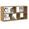 Image de Etagère murale chêne artisanal 100x25x50 cm bois d'ingénierie 853280