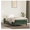 Image de Matelas de lit à ressorts ensachés 80x210x20 cm velours