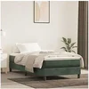 Image de Matelas de lit à ressorts ensachés 80x220x20 cm velours