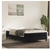 Image de Matelas de lit à ressorts ensachés noir 120x220 cm epaisseur 20 cm velours,matelas,matelas de lit,matelas à sommier tapissier