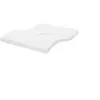 Image de Matelas mousse 200x220 cm soutien non communique epaisseur 10 cm 7 zones housse de matelas