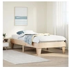 Image de Cadre de lit sans matelas 90x190 cm bois de pin massif