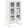 Image de Buffet haut blanc 68x39x123 cm acier 853361
