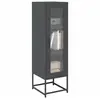 Image de Buffet haut anthracite 36x39x123 cm acier laminé à froid, buffet, placard, armoire latérale, armoire, armoire de 853394