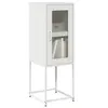 Image de Buffet blanc 36x39x107 cm acier laminé à froid
