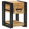 Image de Tables de nuit 2 pcs 40x40x40 cm Bois de manguier massif