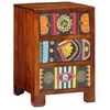 Image de Table de chevet 40x40x60 cm bois d acacia massif