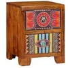 Image de Table de chevet 35x35x45 cm bois d'acacia massif, armoire de chevet, armoire de lit, table d'appoint pour chambre à 4016492
