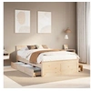 Image de Bedframe zonder matras met hoofdbord grenenhout 135x190 cm3308780