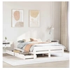 Image de Bedframe zonder matras massief grenenhout wit 140x190 cm3309051