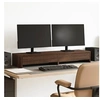 Image de Support de moniteur avec tiroirs chêne marron bois d'ingénierie, support d'écran, étagère de moniteur, base de 854676