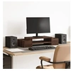 Image de Support de moniteur et rangement chêne marron bois d ingénierie