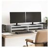 Image de Support de moniteur sonoma gris 100x24x16 cm bois d ingénierie