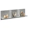 Image de Armoire murale 100x16,5x30 cm gris béton bois d'ingénierie, armoire murale flottante, étagère murale, vitrine murale, 854862