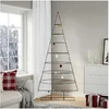 Image de Sapin de Noël - Métal - 210 cm - Noir - Design Contemporain - Décoration Unique