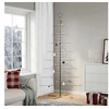 Image de Sapin de Noël - - 210 cm - Métal avec base en bois noir - Design contemporain