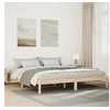 Image de Bedframe extra lang zonder matras massief grenenhout 200x210 cm852412