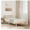 Image de Cadre de lit extra long sans matelas 90x210 cm bois massif pin, lit, meuble de chambre à coucher, lit en bois, lit 852430