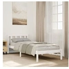 Image de Cadre de lit extra long sans matelas 90x210 cm bois massif pin, lit, meuble de chambre à coucher, lit en bois, lit 852431