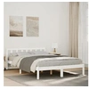 Image de Cadre de lit extra long sans matelas 160x210 cm bois massif pin, lit, meuble de chambre à coucher, lit en bois, lit 852437
