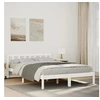 Image de Cadre de lit extra long sans matelas 140x220 cm bois massif pin, lit, meuble de chambre à coucher, lit en bois, lit 852449