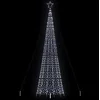 Image de Sapin de Noël - 1534 LED - 500 cm - Blanc froid - Effets lumineux variés