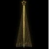 Image de Sapin de Noël à LED 495 LED blanc chaud 300,5 cm, lumière de Noël, lumière de Noël LED, lumière de Noël extérieure, 4016436