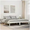 Image de Cadre de lit extra long sans matelas 180x220 cm bois massif 3309318