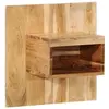 Image de Table de chevet 50x27x50 cm bois d'acacia solide, armoire de lit, meuble de chambre à coucher, table de chevet en 4017523