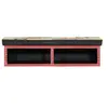 Image de Meuble TV suspendu Multicolore 80x30x22 cm en bois d ingénierie