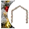 Image de Guirlande de Noël avec boules et lumières LED vert 5 m PVC, décoration de Noël, décor de Noël suspendu 4019672