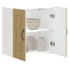 Image de Armoire murale de cuisine Kalmar chêne sonoma bois d'ingénierie 853580
