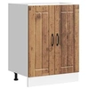 Image de Meuble de base de lavabo Lucca vieux bois bois d'ingénierie, meuble bas de cuisine, meuble bas à tiroir de cuisine, 853685