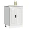 Image de Armoire de cuisine Porto blanc bois d'ingénierie 853917