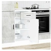Image de Armoire de cuisine Porto gris béton bois d'ingénierie 853951