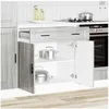 Image de Armoire de cuisine Porto sonoma gris bois d'ingénierie 853983