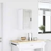 Image de Armoire murale de cuisine Porto gris béton bois d'ingénierie 854021