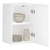 Image de Armoire murale de cuisine Porto blanc brillant bois ingénierie 854029