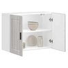 Image de Armoire murale de cuisine Porto sonoma gris bois d'ingénierie, meuble mural de cuisine, armoire pour mur de cuisine, 854073
